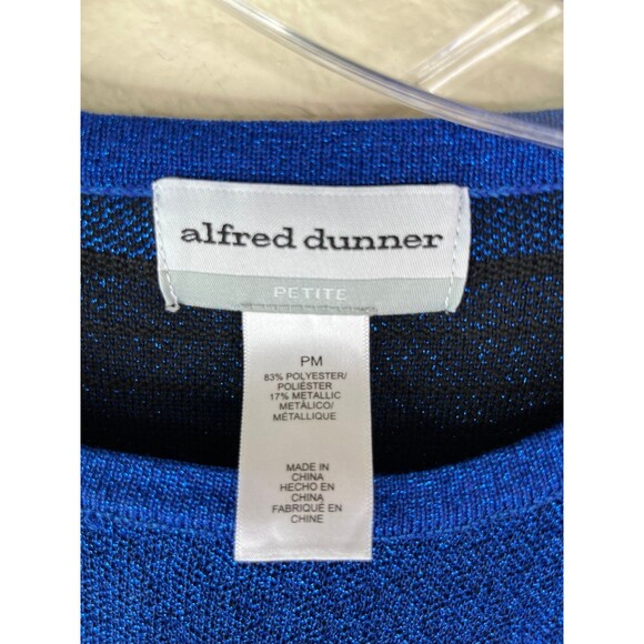 NWT Alfred Dunner Pullover 3/4 Sleeves Sweater shirt Size MP #557 - Picture 8 of 12